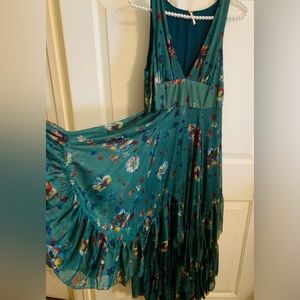 Free People Catching Glances Tiered Dress